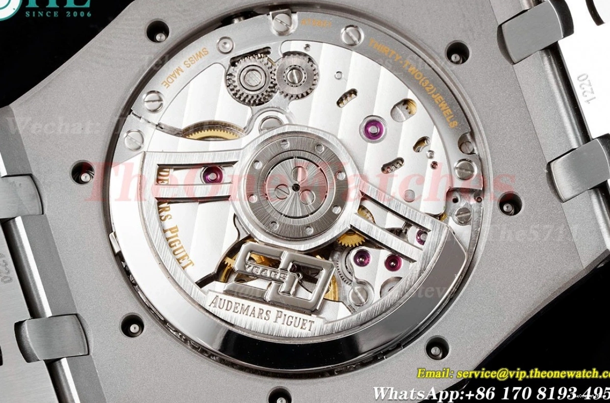 Oak Super 41mm Stk 15510 Royal A4302 APSF Clone SS SS Blue 0104